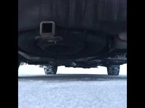 Subaru Tribeca with a 2 1/2 exhaust with magnaflow mufflers