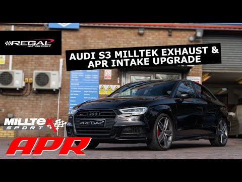 8V S3 Mods: Milltek Cat-Back Exhaust & APR 4 Piece Intake [with before and after sounds]