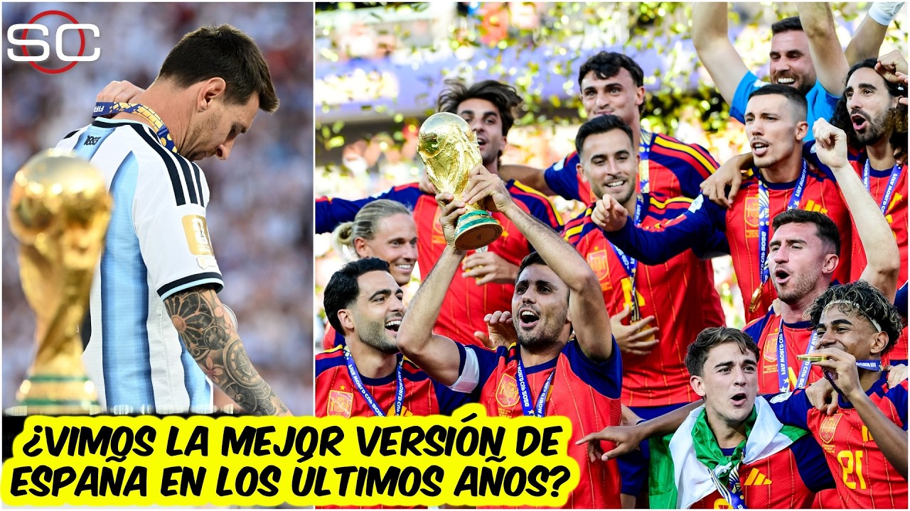 NO FUE SUERTE. ESPAÑA fue FIEL A SU ESTILO y le pasó por encima a ARGENTINA | SportsCenter