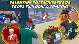 VALENTINE FOI S3QUESTRADA! | MISSÃO EXPLODIR O COMBOIO E RESGATE - BKINHO RP CLIP'S