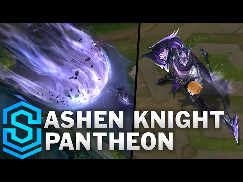 Ashen Knight Pantheon Skin Spotlight - Pre-Release - League of Legends
