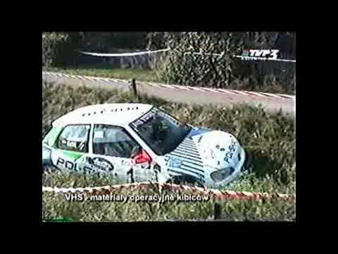 Leszek Kuzaj opuszcza drogę | Rajd Rzeszowski 2002