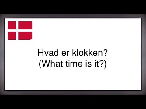 150 Basic Danish Phrases! (Greetings, self-introduction, work, asking for directions, etc.)