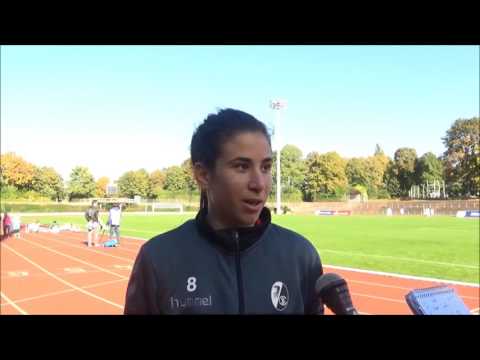 20161016 Borussia Mönchengladbach   SC Freiburg   Interview after the match with Hasret Kayikci play