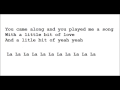 Sam Means - Yeah Yeah Lyrics 