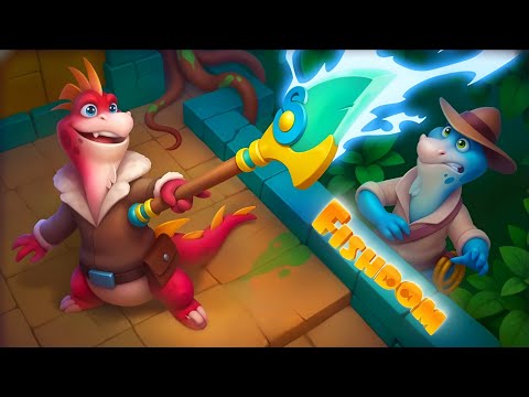 Fishdom New Expedition Thunder Spear Full Story 