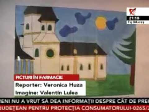 Expoziţie de pictură în farmacie, la Sângeorgiu de Mureş