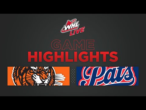 WHL Highlights: Tigers (6) at Pats (4) - January 29, 2023