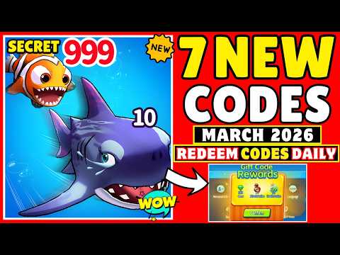 NEW 😻 Fish Eat Fish Gift Codes 2026 March | Fish Eat Fish Redeem Codes - How To Redeem Codes