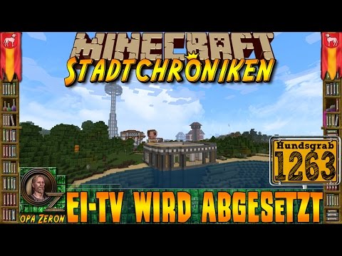 Minecraft #1263 -Stadtchroniken- Ei-TV wird abgesetzt [HD+Deutsch]