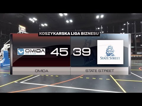 Omida vs State Street - XVI kolejka - Kraków - Koszykarska Liga Biznesu