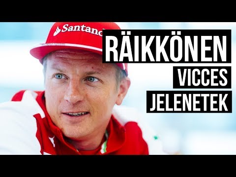Räikkönen - Vicces jelenetek