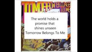 SAHB - Tomorrow Belongs To Me (Lyrics)