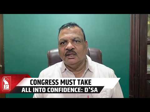 Wilfred D'Sa Urges Congress to Consult All Stakeholders and Field a Common Candidate