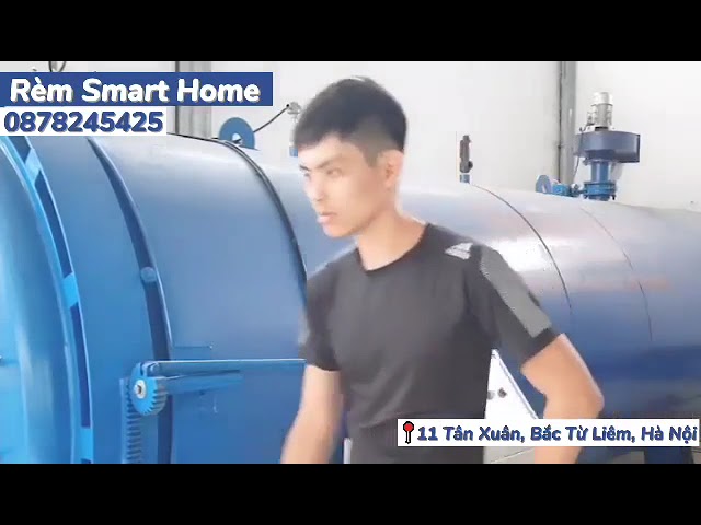 Quy trình sản xuất Rèm SmartHome