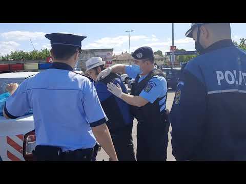 Maniacul din Călărași este săltat a 2-a oară într-o zi