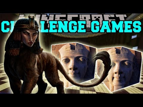 PopularMMOs Pat and Jen  Minecraft  SPHINX CHALLENGE GAMES   Lucky Block Mod   Modded Mini Game