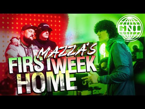 MAZZA'S FIRST WEEK HOME VLOG l Coming Home, Studio Debut & Fire in the Booth!