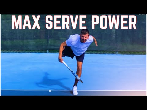 Maximum Serve Power | 4 Power Sources on the Tennis Serve