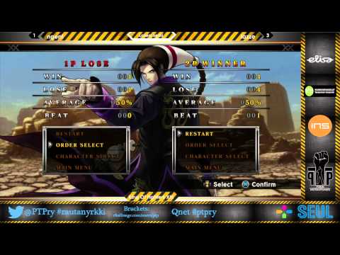 King of Fighters XIII top4 Rautanyrkki 2014