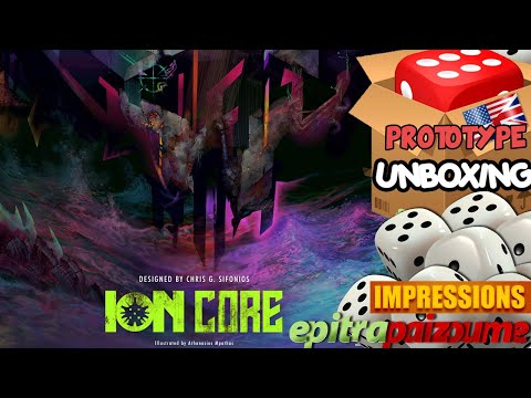 Ion Core - Prototype Unboxing & Impressions (EN) by Epitrapaizoume