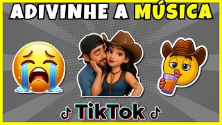 🎵 ADIVINHE A MÚSICA do TikTok pelos EMOJIS! 🔥 Você consegue acertar todas?