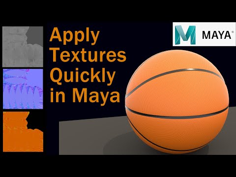 How to Quickly Apply Textures in Maya