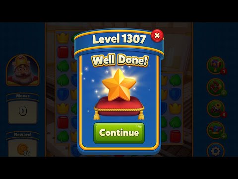 Royal Match - King Robert - Level 1307