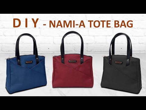 DIY Nami A Tote Bag - Easy Totebag Tutorial - Cara membuat tas tote bag mudah
