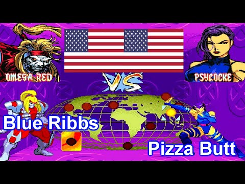 X-Men: Children of the Atom - Blue Ribbs vs Pizza Butt FT5