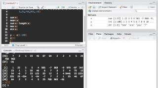 R 프로그램 5_간단한 함수, sum, mean, max, min
