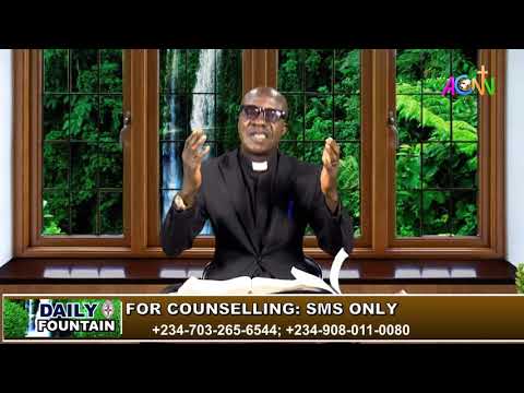 DAILY FOUNTAIN DEVOTIONAL FOR MARCH 2, 2021 - THE REV'D STANLEY K. MESHACH