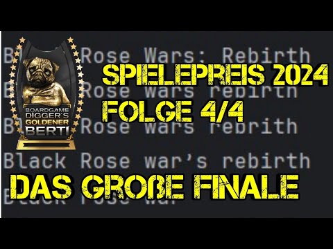 Goldener Berti 2024 - DAS FINALE - Ihr habt eure 100 Lieblingsspiele gewählt