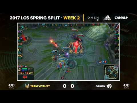 [LCS EU Spring 2017] Vitality vs Origen - Week 2