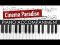 Morricone: Cinema Paradiso - Love Theme | Piano Accompaniment | Violin Sheet Music