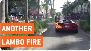 faze tari Lamborghini in flacari