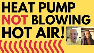 HEAT PUMP NOT BLOWING HOT AIR \\ Is My Heat Pump Not Working?