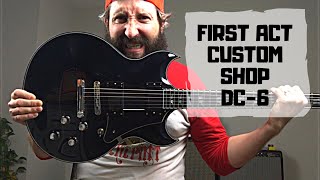 Video thumbnail for Doom Metal Guitars - First Act Custom Shop Double Cut DC-6 by Does It Doom?