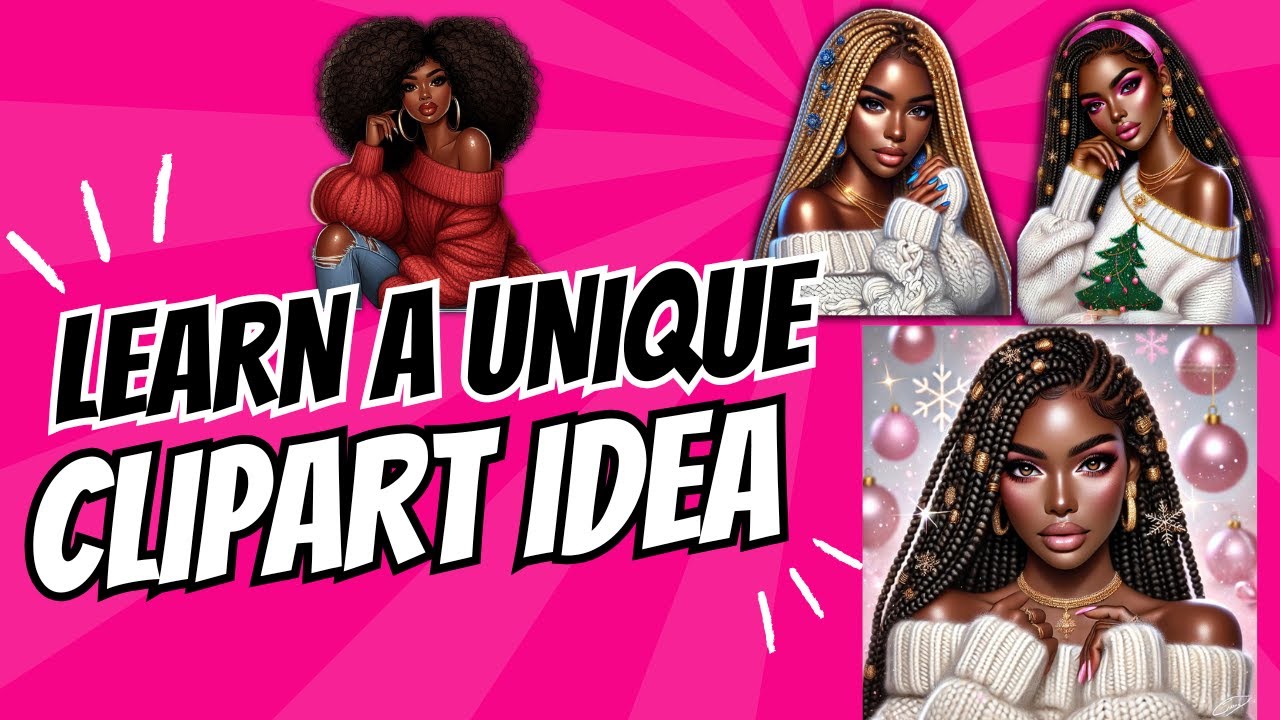 Let's Create Christmas Clipart: Step By Step Tutorial for A Unique Idea!