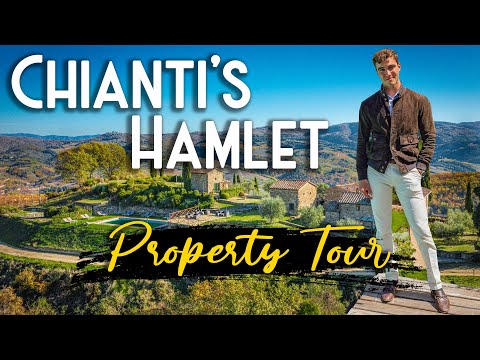 RESTORED HAMLET FOR SALE WITH HOBBY VINEYARD IN CHIANTI TUSCANY-CASALE IN VENDITA, VIGNETO TOSCANA