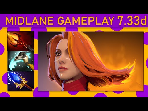 🌟25+ Kills! Lina Mid Gameplay - Dota 2 Top MMR