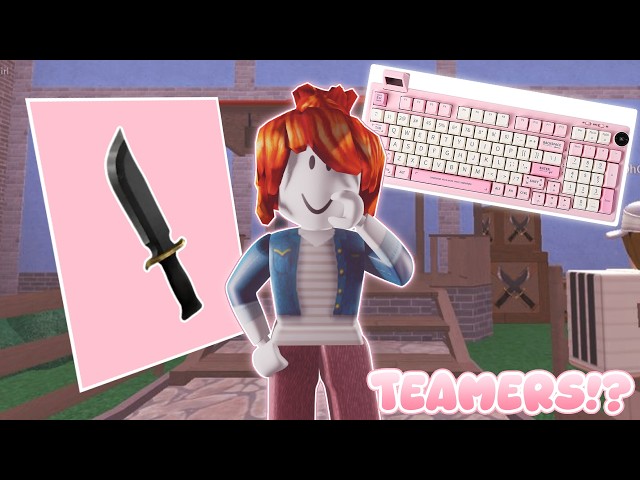 I dressed up as a BACON and BEAT TEAMERS! **MM2 GAMEPLAY** SDDEFAULT Thumbnail
