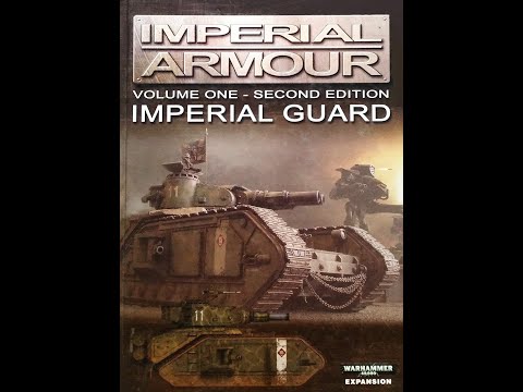 Hypothetical: IF I WAS FORGE WORLD, WHAT IMPERIAL ARMOUR BOOK WOULD I MAKE?