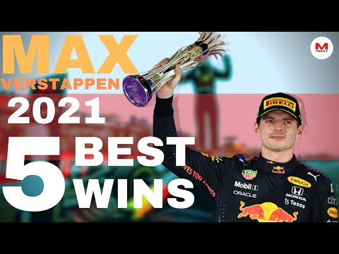 Max VERSTAPPEN 5 Best WINS on the 2021 F1 World Championship