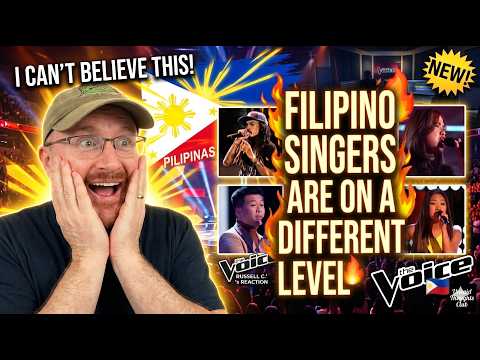 The Voice Had NO IDEA What Was Coming 😭🔥 | Filipino Singers | My Reaction