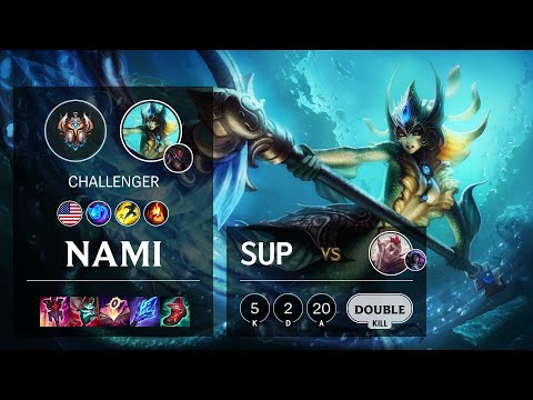 Nami Support vs Rakan - NA Challenger Patch 10.24