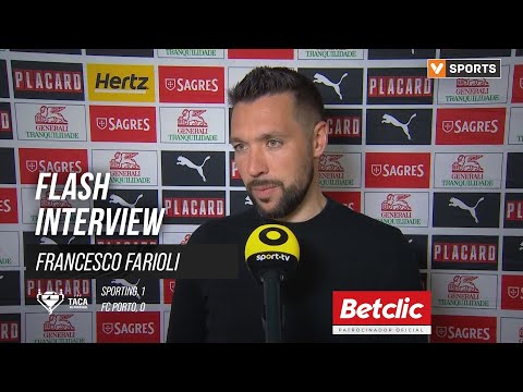 Taça de Portugal (Meias-Finais) | Sporting 1-0 FC Porto: Flash Interview Francesco Farioli