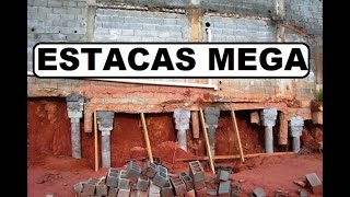 ESTACAS MEGA para corrigir RECALQUES? Veja o método para LEVANTAR sua ESTRUTURA DE CONCRETO.