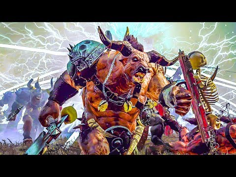 Warherd Fury: The Empire vs Beastmen - Total War WARHAMMER Cinematic Battle Machinima