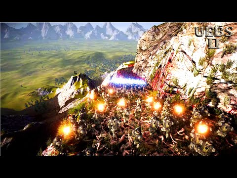 8,000 SPECIAL FORCES & 2,000 LASER KNIGHTS vs 1,200,000 ZOMBIES | Epic Battle Simulator 2 | UEBS 2